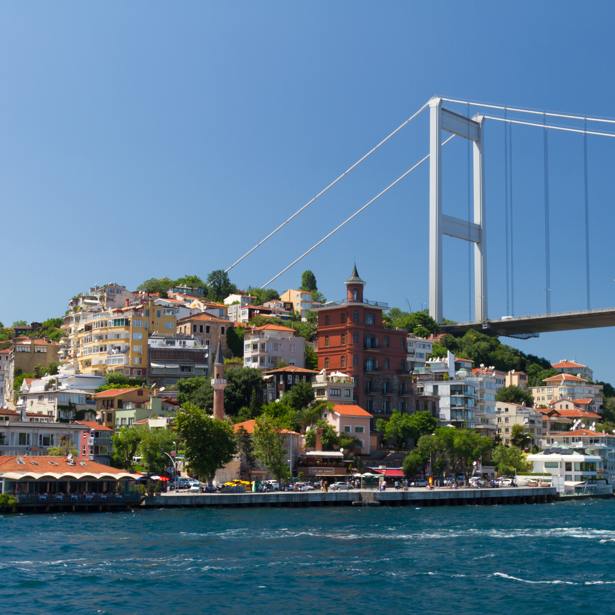 Bosphorus Bridge and Istanbul waterfront — medical travel to Turkey with Lunara Medical Travel